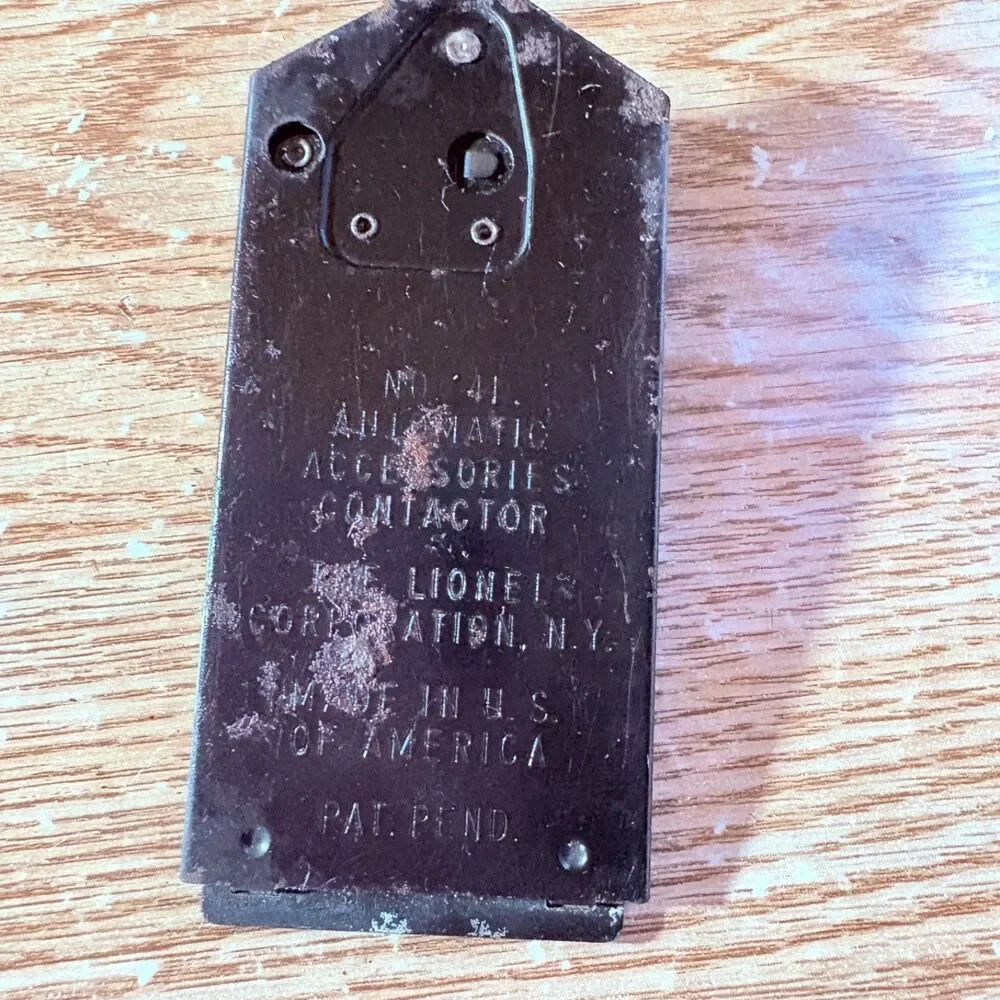 Vintage Lionel No. 41 Automatic Accessory Contactor O Gauge Prewar 1937–42